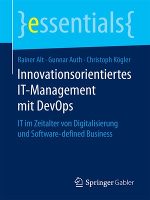 cover image of Innovationsorientiertes IT-Management mit DevOps
